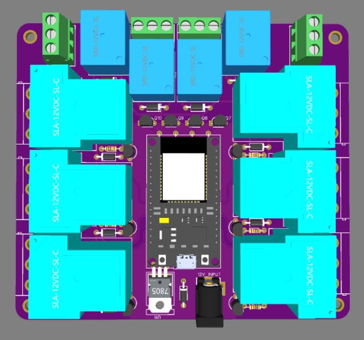 Industrial Automation Relay Board